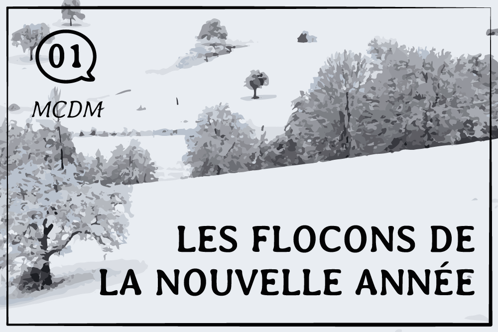 Fermez les yeux, vous marchez dans la neige