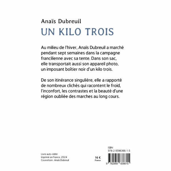 UN KILO TROIS (livre photo)
