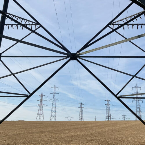 Série « Haute tension » (carte postale x5)