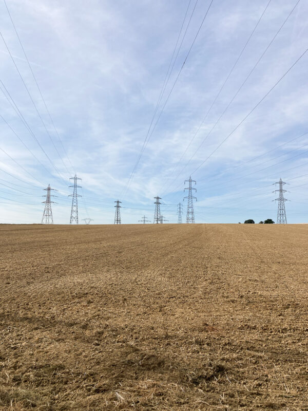 Série « Haute tension » (carte postale x5)