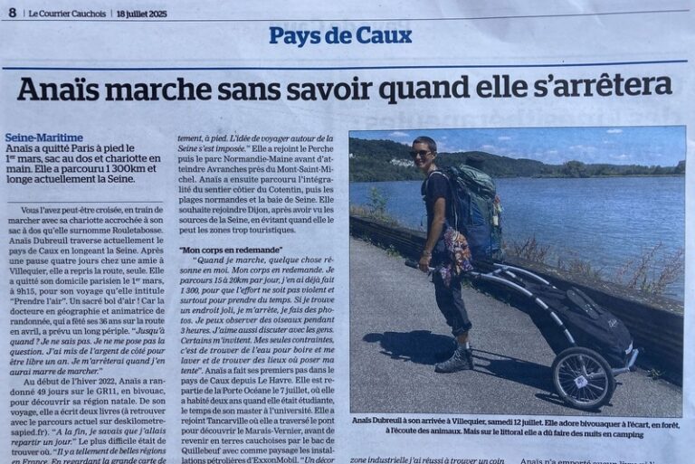 Lire la suite à propos de l’article Des reportages sur mon voyage