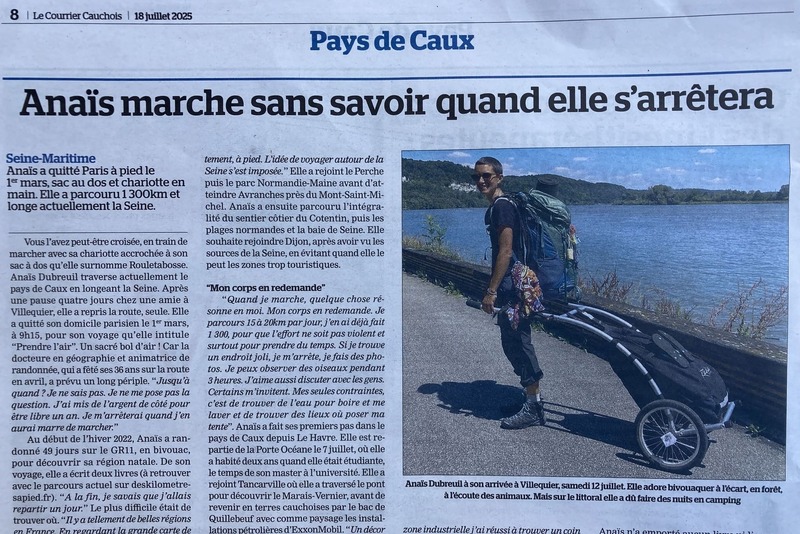 Lire la suite à propos de l’article Des reportages sur mon voyage